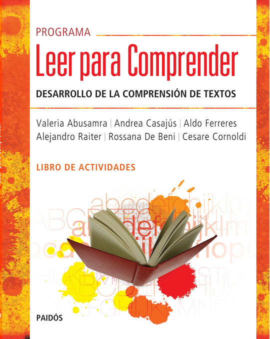 Programa Leer para comprender I - Libro de actividades -  Valeria Abusamra - IMPRESIÓN A DEMANDA