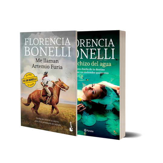 Pack Me Llaman Artemio Furia + El Hechizo Del Agua - Florencia Bonelli