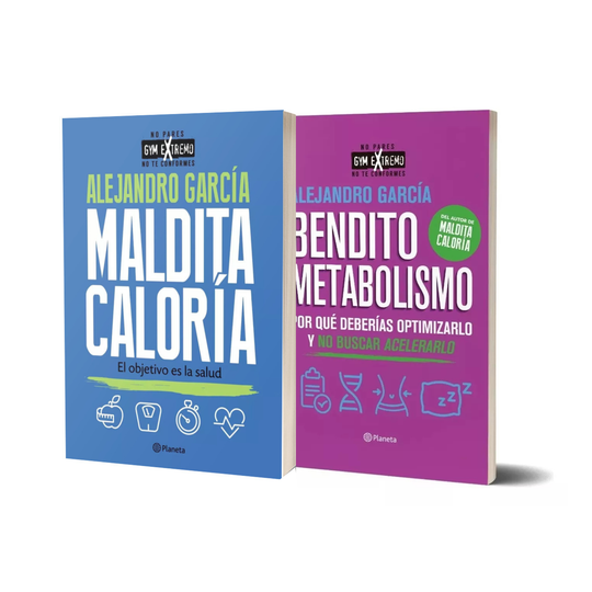 Pack Maldita Caloría + Bendito Metabolismo - Alejandro García