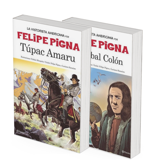 Pack Historieta Argentina Tupac Amaru - Historieta Colón - Felipe Pigna