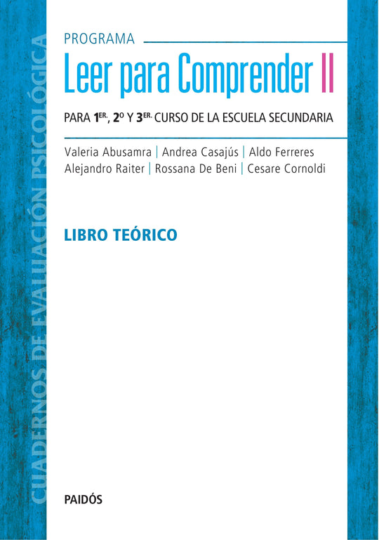Programa Leer para comprender II. Libro teórico - Impresión a demanda
