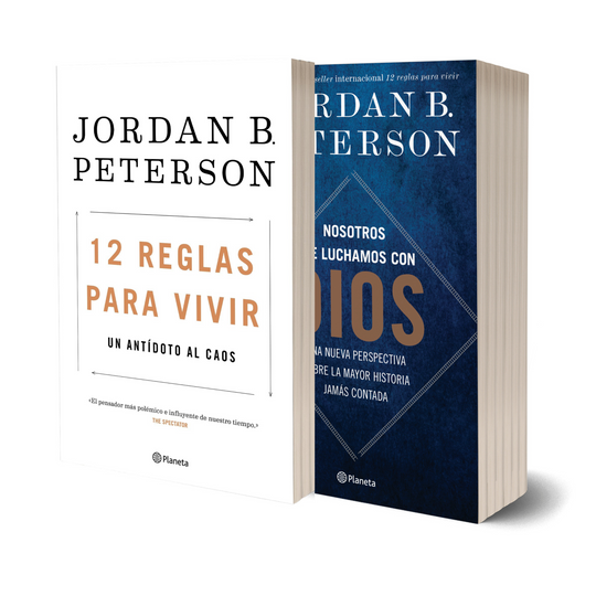 Pack 12 reglas para vivir + Nosotros que luchamos con dios - Jordan Peterson