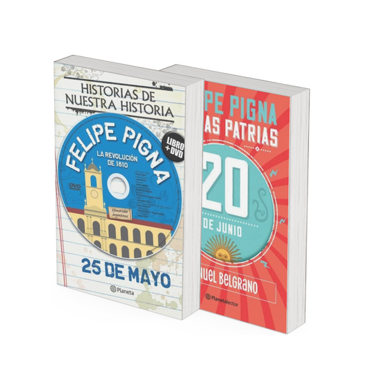 Pack Fechas Patrias 20 De Junio + Efemerides 25 De Mayo - Felipe Pigna
