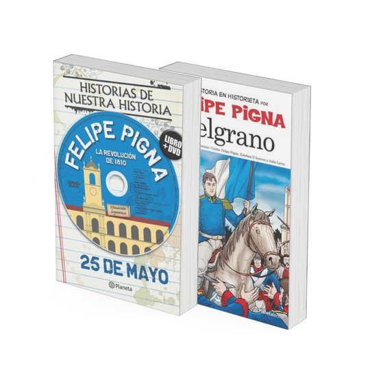 Pack Efemerides 25 De Mayo + Belgrano - Felipe Pigna