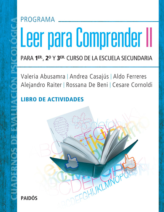 Programa Leer para comprender II- Libro de Activid -  Valeria Abusamra - IMPRESIÓN A DEMANDA