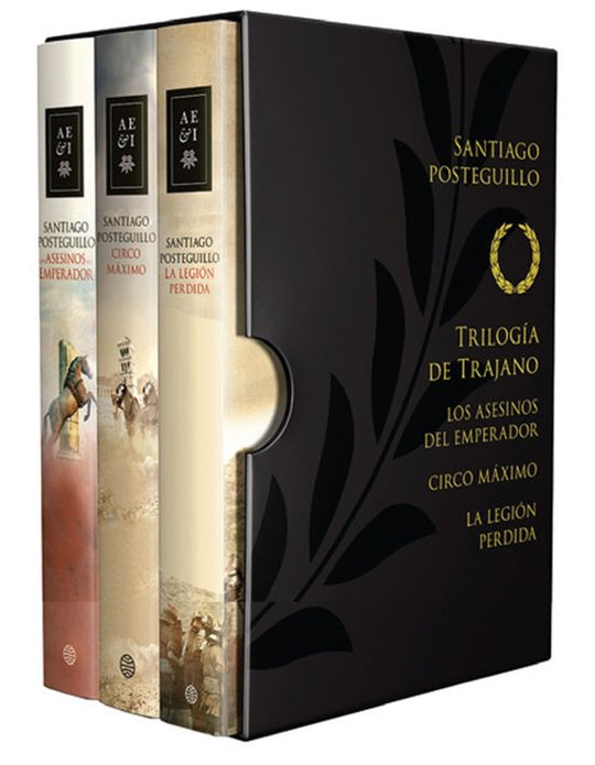 Estuche de Navidad trilogía de Trajano - Santiago Posteguillo