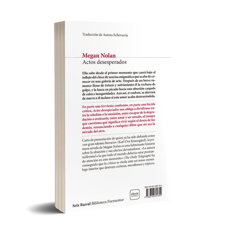 Actos desesperados - Megan Nolan
