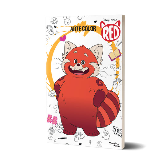 Arte color con frases. Red