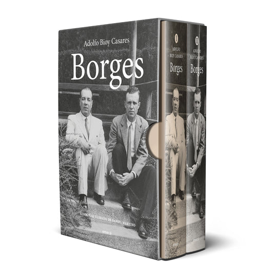 Borges. Estuche especial con dos tomos tapa dura - Adolfo Bioy Casares