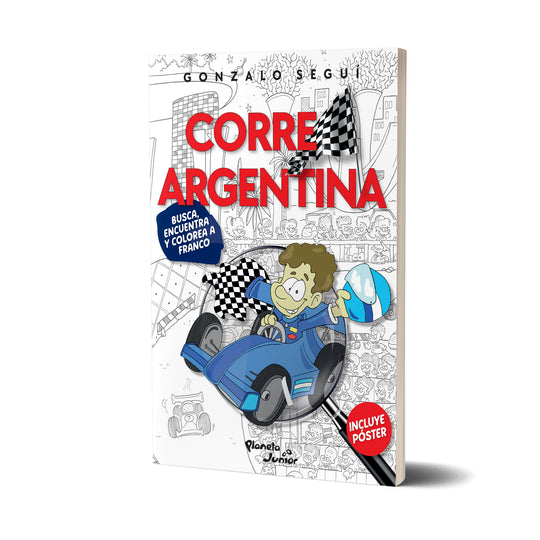 Corre Argentina. Busca, encuentra y colorea - Gonzalo Segui