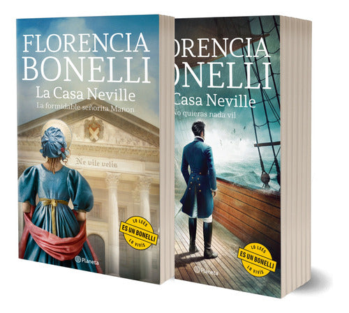 Pack La Casa Neville 1 y 2 - Florencia Bonelli