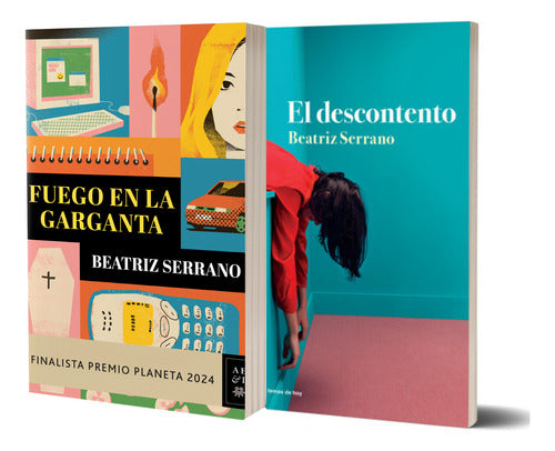 Pack El descontento + Fuego en la garganta - Beatriz Serrano