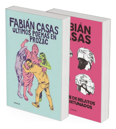 Pack Últimos poemas + Una serie de relatos desafortunados - Fabian Casas