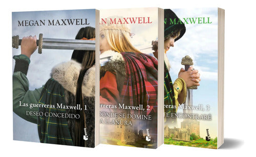 Pack Guerreras Maxwell 1, 2 y 3 - Megan Maxwell - Booket