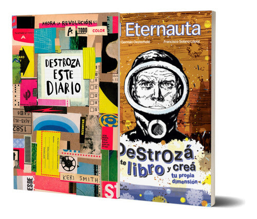 Pack Destroza este diario + Destroza este libro (El eternauta)