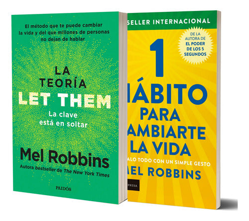 Pack 1 Hábito Para Cambiarte La Vida + La Teoría Let Them - Robbins