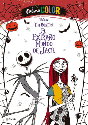 Calma color. El extraño mundo de Jack - Disney
