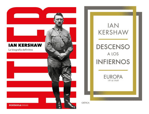 Pack Descenso a los infiernos + Hitler - Ian Kershaw