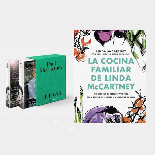 Pack Letras + La cocina familiar - Paul & Linda McCartney