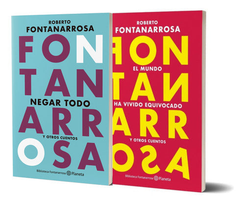 Pack Negar todo + El mundo ha vivido equivocado - Fontanarrosa