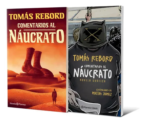 Pack Comentarios al Náucrato + Novela Gráfica - Tomás Rebord