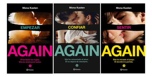 Pack Serie Again 1, 2 y 3