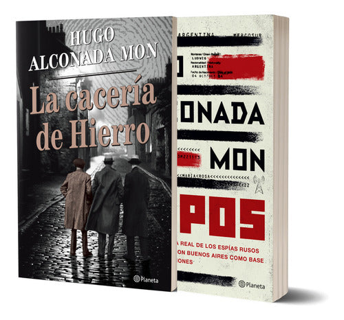 Pack La cacería de hierro + Topos - Hugo Alconada Mon