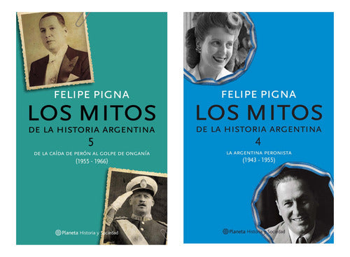 Pack Mitos de la Historia Argentina 2 - Felipe Pigna - IMPRESIÓN A DEMANDA