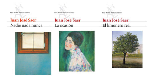 Pack Nadie Nada Nunca + La Ocasión + El Limonero Real - Saer - IMPRESIÓN A DEMANDA