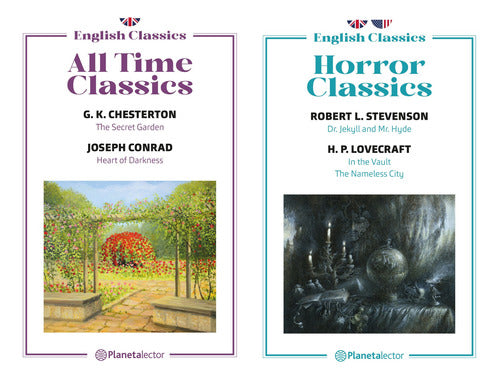 Pack English All Time Classics + Horror Classics - IMPRESIÓN A DEMANDA