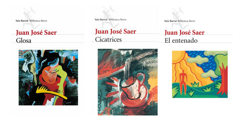 Pack Glosa + Cicatrices + El Entenado - Juan José Saer - IMPRESIÓN A DEMANDA
