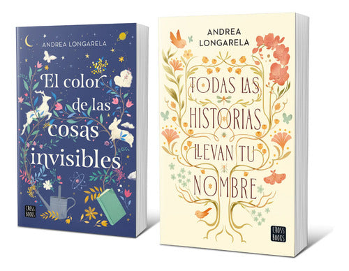Pack El color de las cosas invisibles + Todas las historias llevan tu nombre - Andrea Longarela