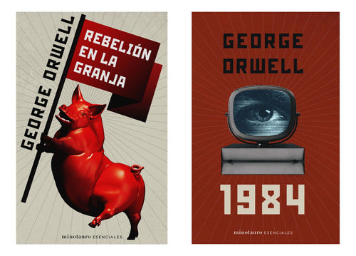Pack Rebelión En La Granja + 1984 - George Orwell - IMPRESIÓN A DEMANDA
