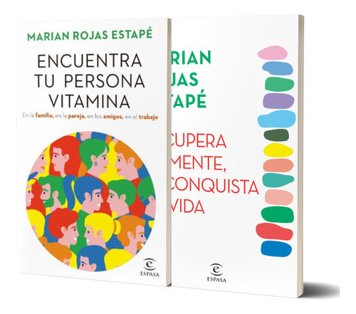 Pack Encuentra tu Persona Vitamina + Recupera Tu Mente, Reconquista Tu Vida - Marian Rojas Estapé