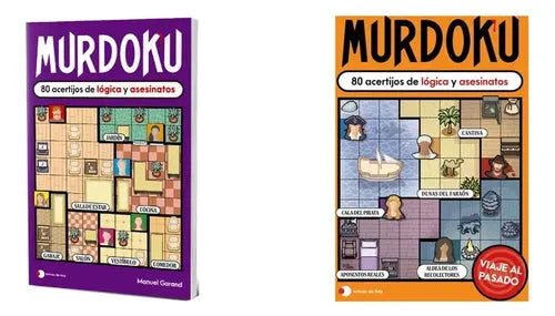 Pack Murdoku: 80 Acertijos De Lógica Y Asesinatos + Viaje Al Pasado