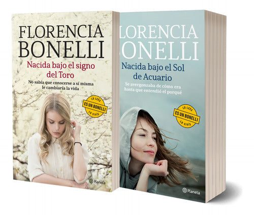 Pack Nacida bajo el signo del Toro + Sol de Acuario - Bonelli