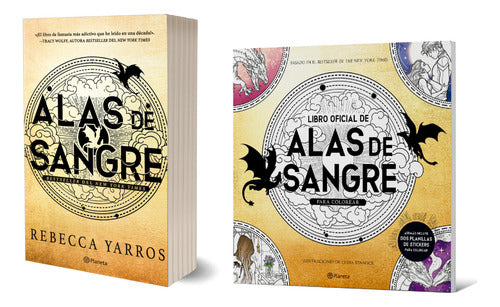 Pack Alas de Sangre + Libro para colorear
