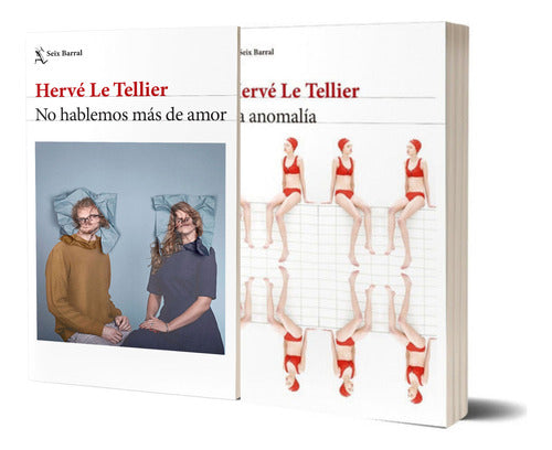 Pack La anomalía + No hablemos más de amor - Hervé Le Tellier