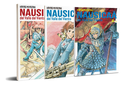 Pack Nausicaa 1, 2 y 3 - Miyasaki