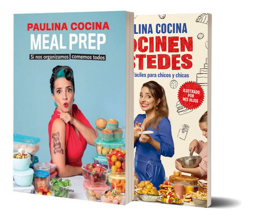 Pack Mealprep + Cocinen ustedes - Paulina Cocina