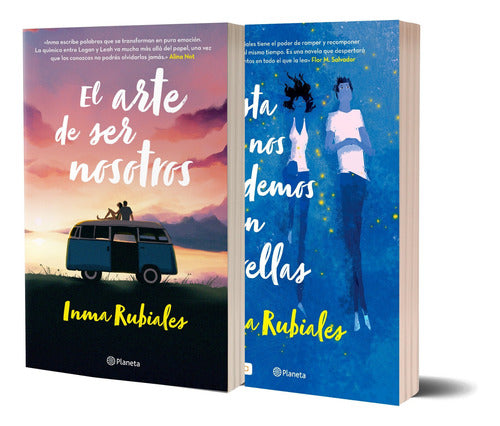 Pack Hasta que nos quedemos sin estrellas + El arte de ser nosotros - Inma Rubiales