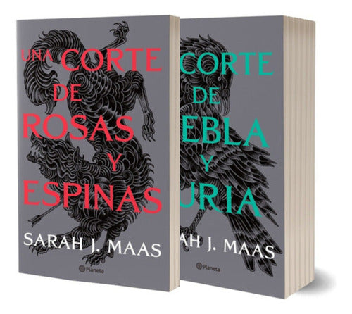 Pack Una Corte De Rosas Y Espinas + Una Corte De Niebla Y Furia - Sarah J Maas - IMPRESIÓN A DEMANDA