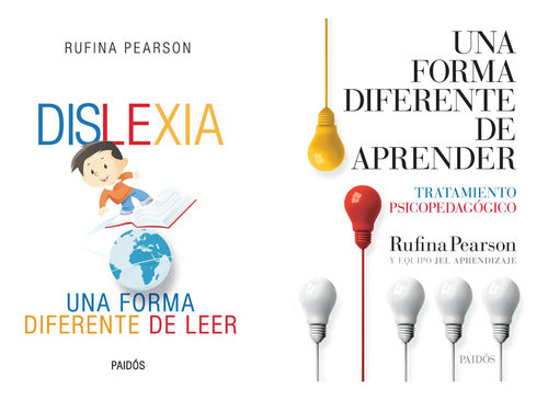 Pack Dislexia - Forma diferente de aprender - María Rufina Pearson