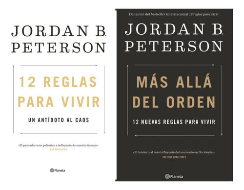 Pack 12 reglas para vivir + Más allá del orden - Peterson