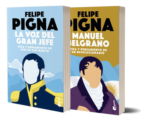 Pack La Voz del Gran Jefe + Manuel Belgrano - Pigna
