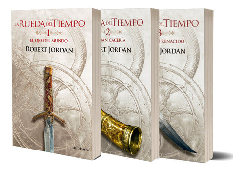 Pack La Rueda del Tiempo 1 2 y 3 - Robert Jordan