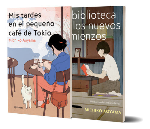 La biblioteca + Mis tardes en el pequeño café