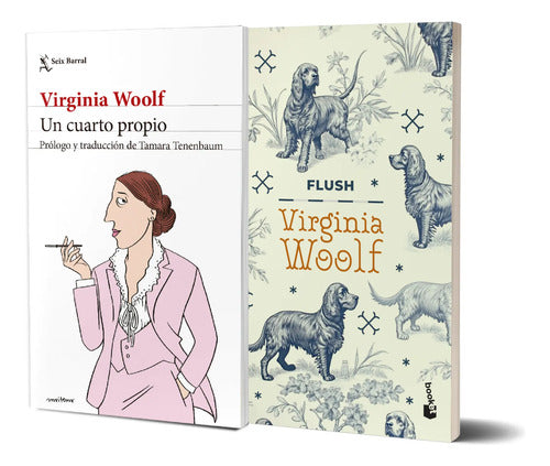 Pack Un Cuarto Propio + Flush - Virginia Woolf
