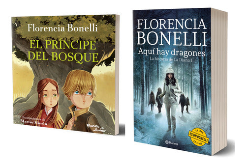 Pack Aquí hay dragones + El principe del bosque - Florencia Bonelli