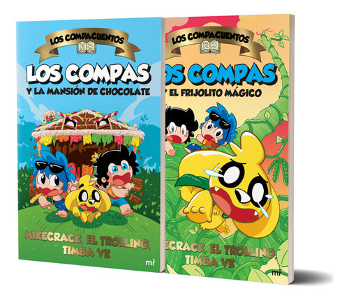 Pack Los compacuentos 1 y 2 -  Mikecrack, El Trollino y Timba Vk